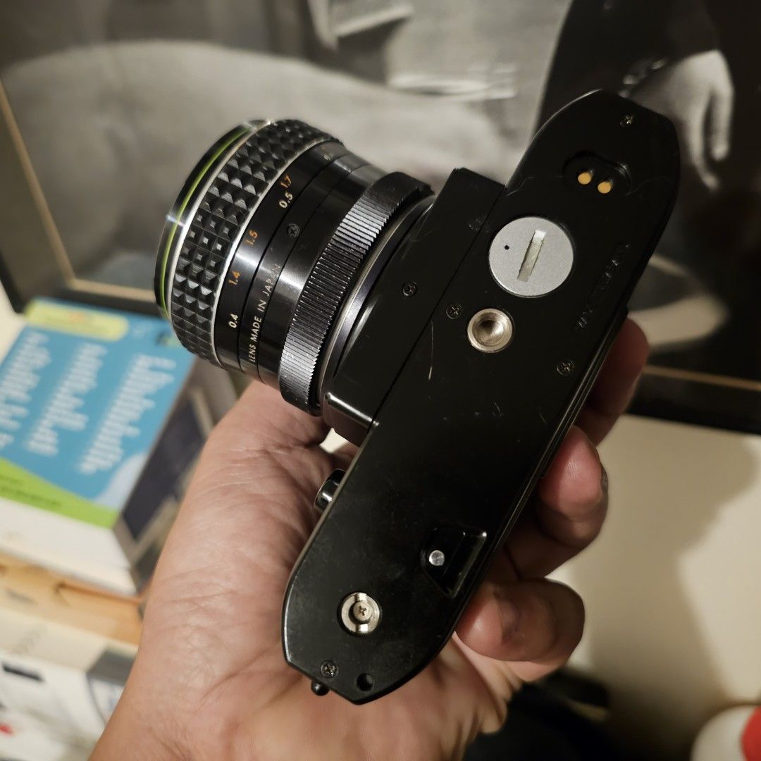 Nikon EM Film Camera with 35mm f/2.8 on Carousell