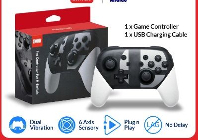 Nintendo Switch Pro Wireless Controller Super Smash Bros Special Edition  LNG0347, Video Gaming, Gaming Accessories, Controllers on Carousell