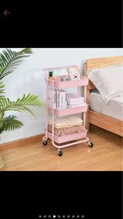 No Screw 3 -Tier Trolley  Brand: Locaupin Kitchen Utility Cart Shelf Storage Rack (multi-purpose organizer)