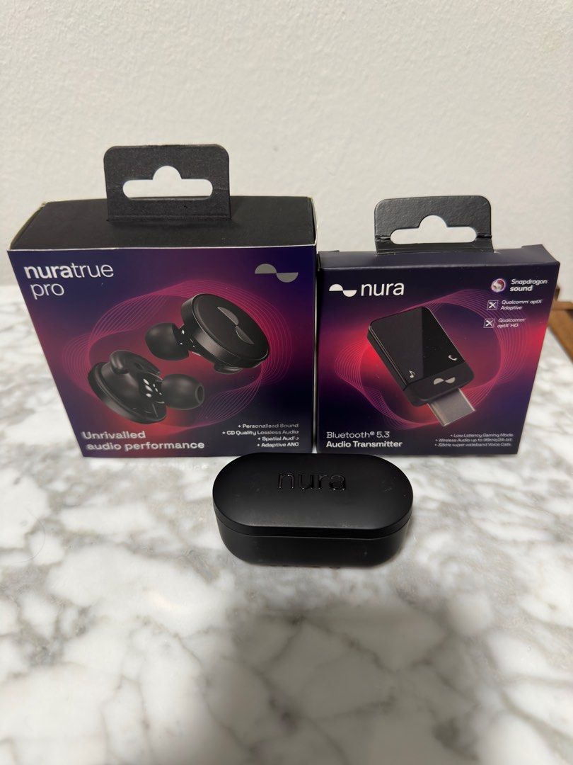 Nura Bluetooth 5.3 Audio Transmitter - オーディオ機器