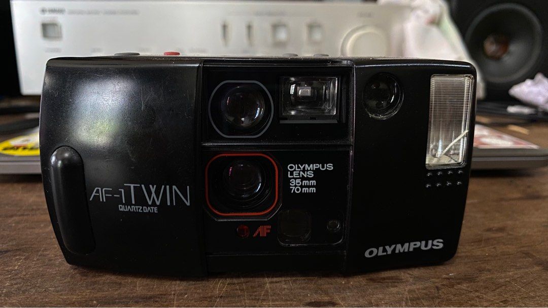Olympus AF-1 Twin (Category: Cameras) located in Tabaco. Submitted by cinemahilig (Listing ID 1248892305, Image 2). Description: Good working condition. Sharp. Film tested. Last price posted. Buyer shoulders shipping. Item location: Tabaco City, Albay. 09395763344.