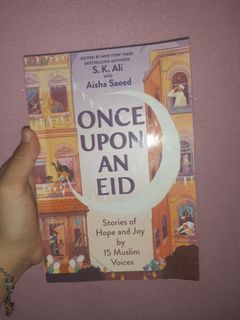 Once upon an eid by s k ali and aisha saeed buku novel english new unsealed original