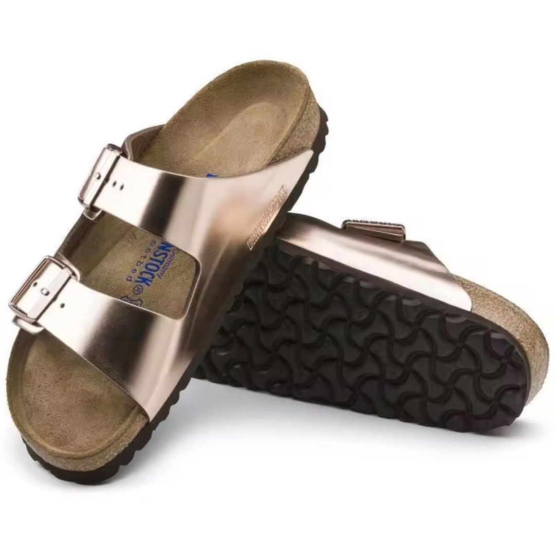 Arizona natural deals leather metallic copper