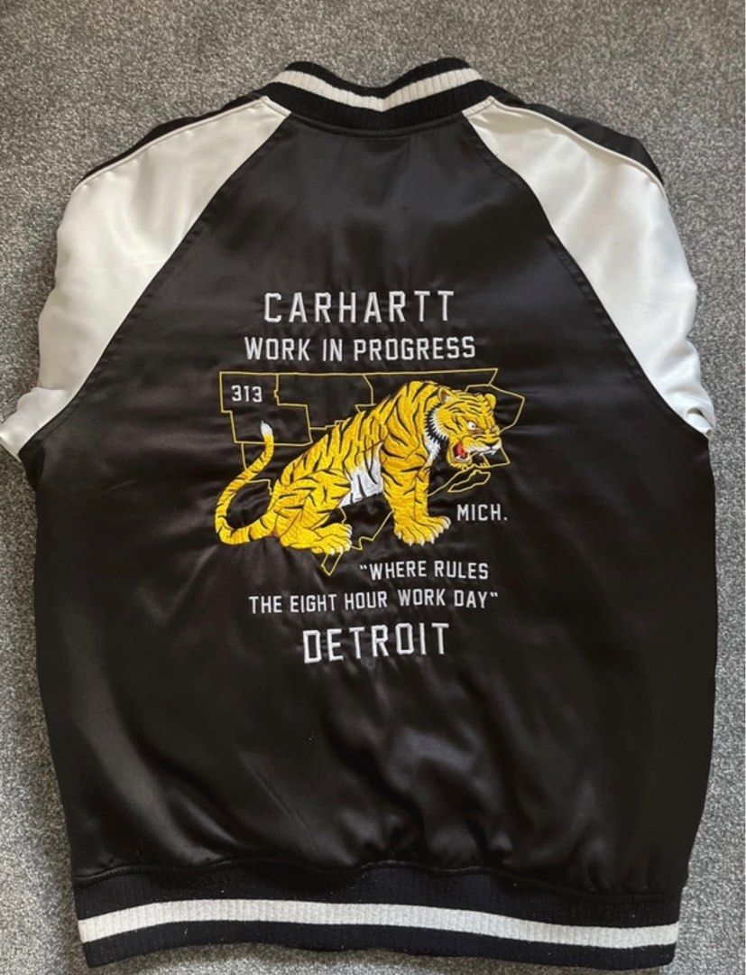 original Carhartt-WIP product: the Michigan Souvenir Jacket, from our  Fall/Winter collection 2017.