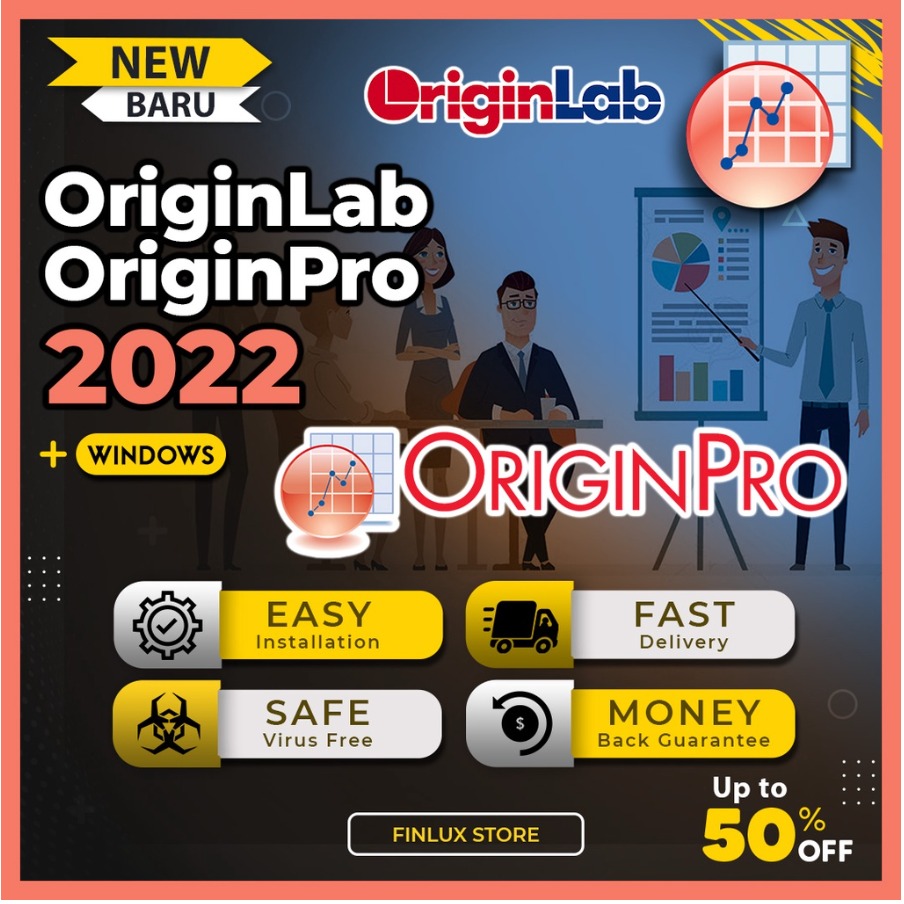 OriginLab OriginPro 2022 v9.9.0.225 Lifetime For Windows, Computers