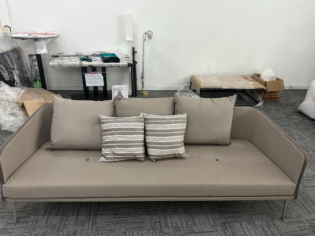 Outdoor Fabric Sofa Set, Furniture & Home Living, Furniture, Sofas on