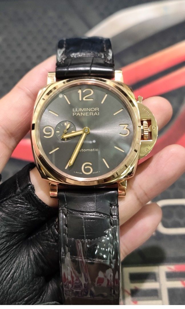 PANERAI LUMINOR DUE 18k Rose Gold pam675 pam00675