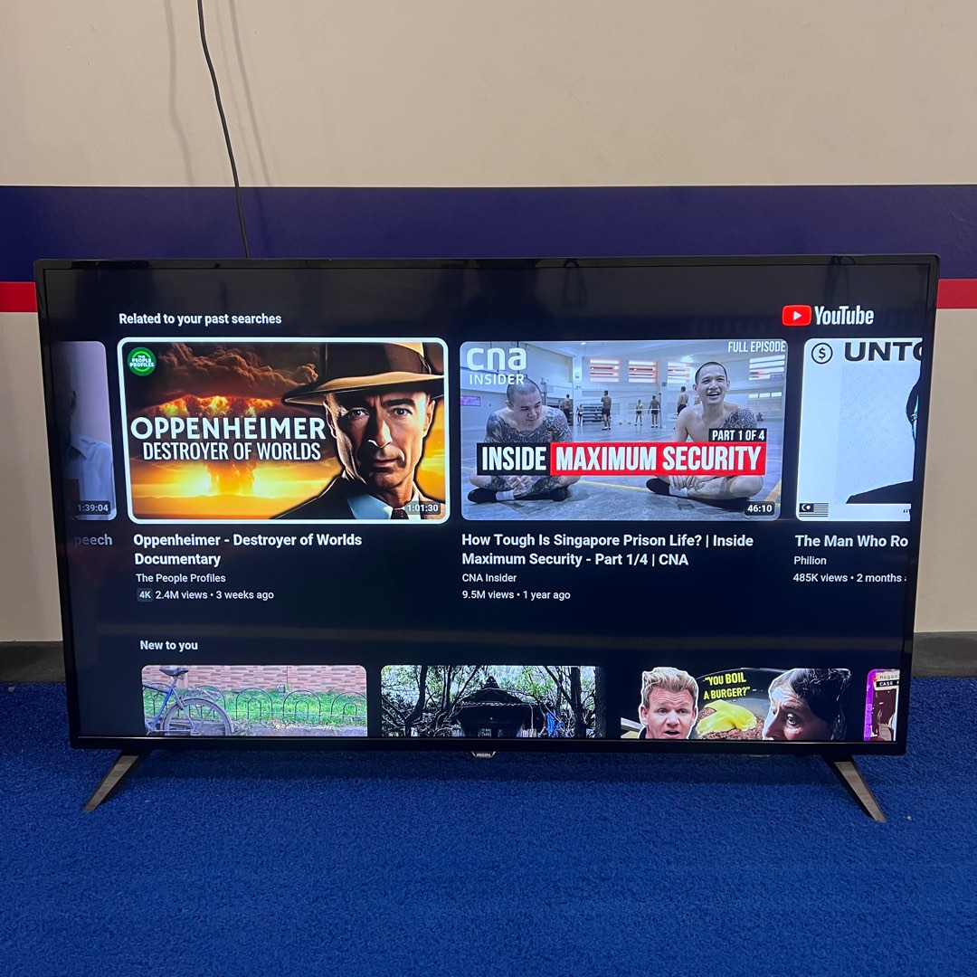 Philips 55 Inch Smart TV, TV & Home Appliances, TV & Entertainment, TV