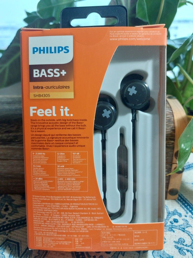 Philips discount bass+ shb4305