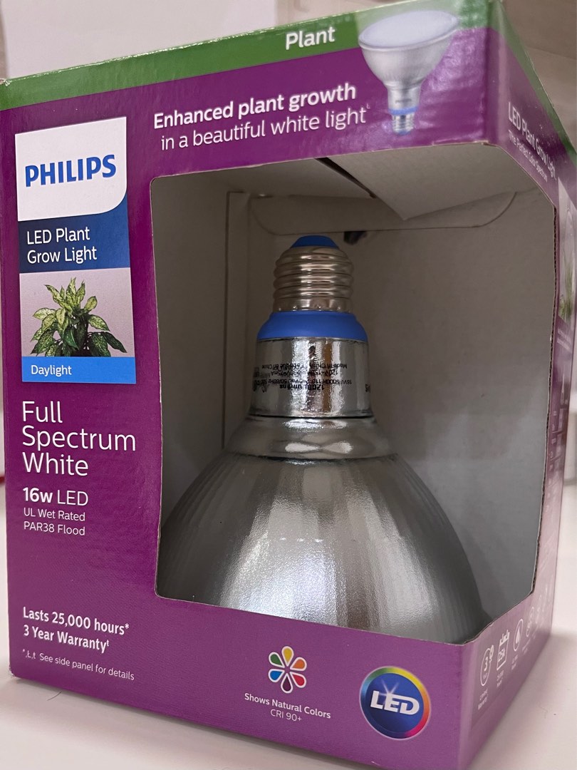 Philips LED plant grow light, Furniture & Home Living, Lighting & Fans, Lighting on Carousell