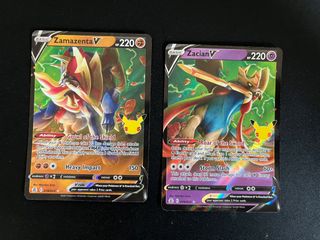 Pokemon ZAMAZENTA V 018/025 - Celebrations - ULTRA RARE HOLO - MINT