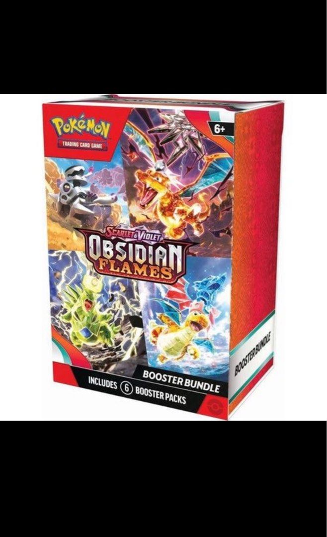 Pokmon SV03 Obsidian Flame booster bundle, Hobbies & Toys, Toys & Games on  Carousell