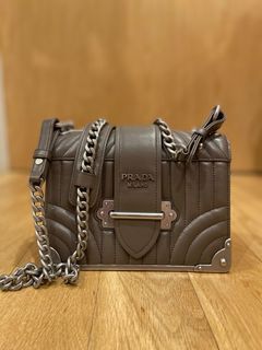 Sell Prada Astrology Chain Cahier Bag - Brown