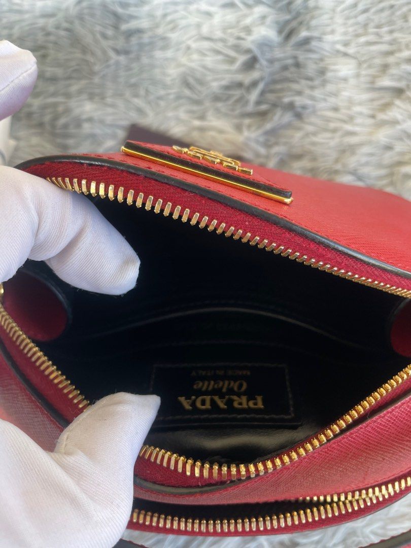 Prada Odette with Entrupy Certificate of Authenticity on Carousell
