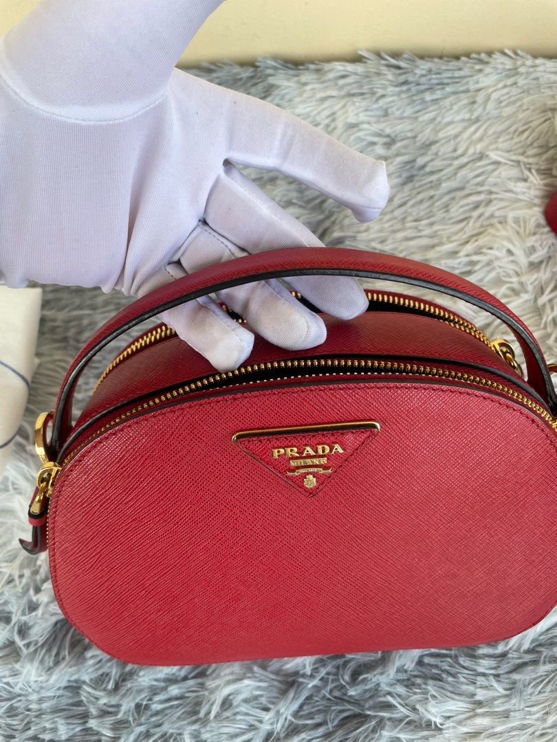 Prada Odette with Entrupy Certificate of Authenticity on Carousell