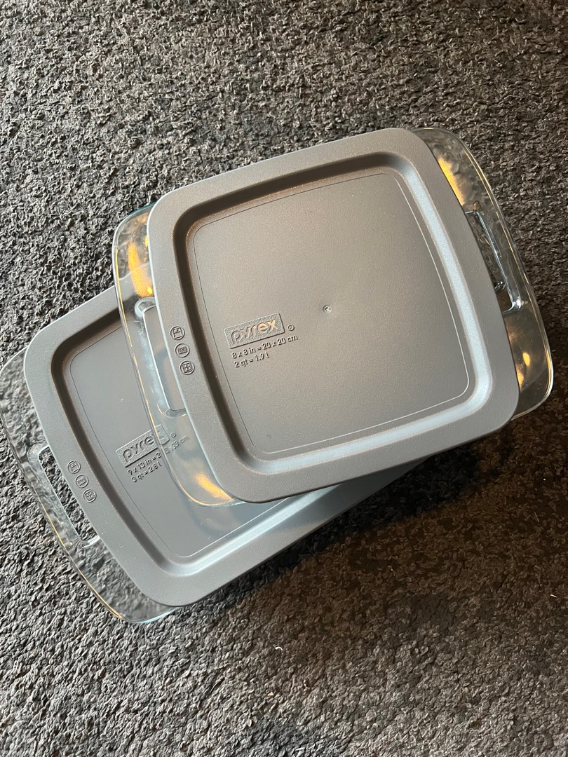 Pyrex Glass Baking Dish Oven and Microwave Safe, Furniture & Home