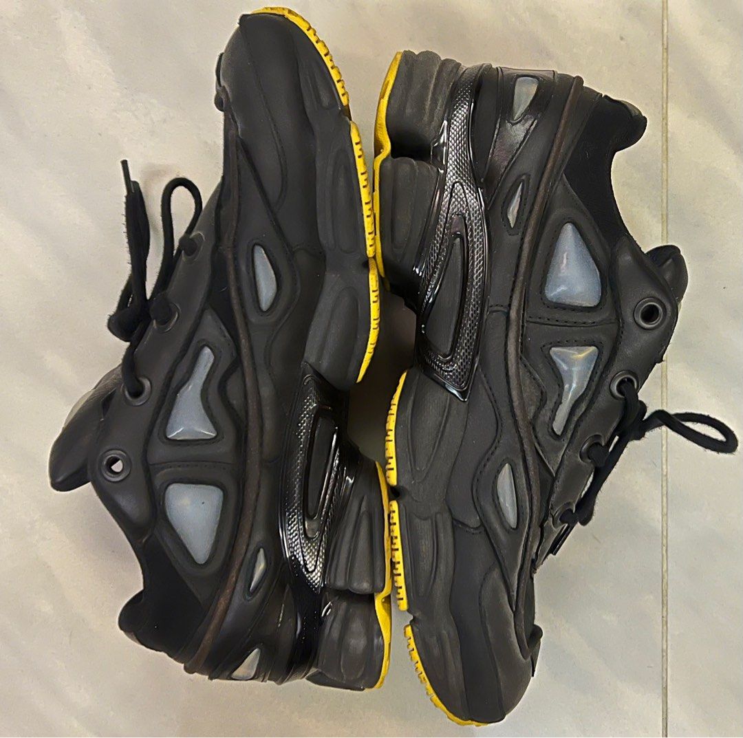 Raf Simons Ozweego Black Yellow with original box