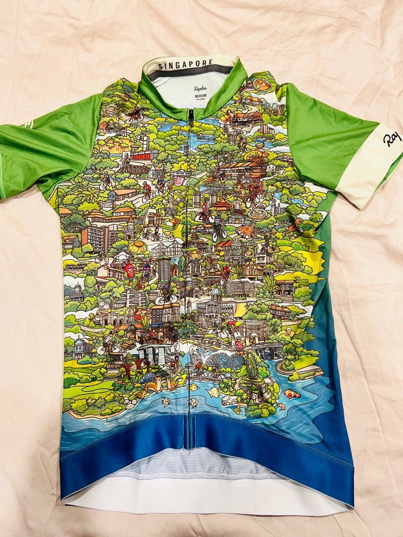 Rapha Singapore Cycling Jersey, Men's Fashion, Activewear on Carousell
