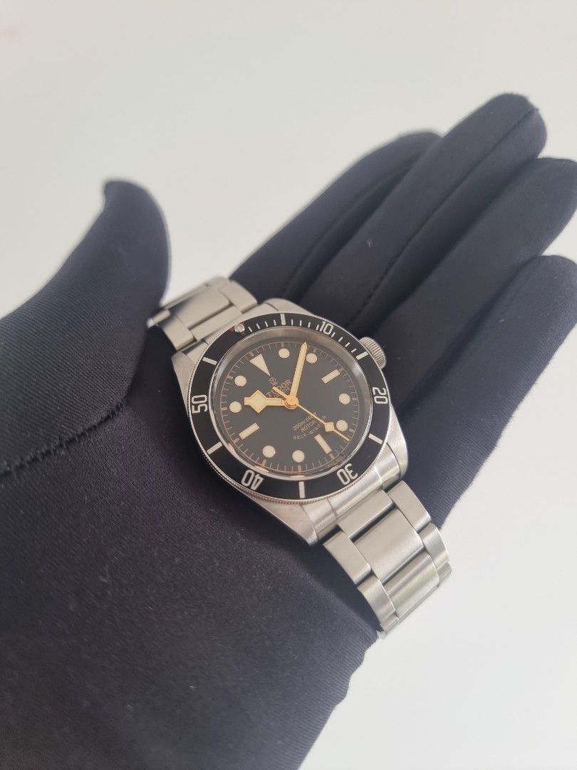 RARE TUDOR 79220N 79220 BLACK NOIR SMILEY ETA BLACK BAY 41