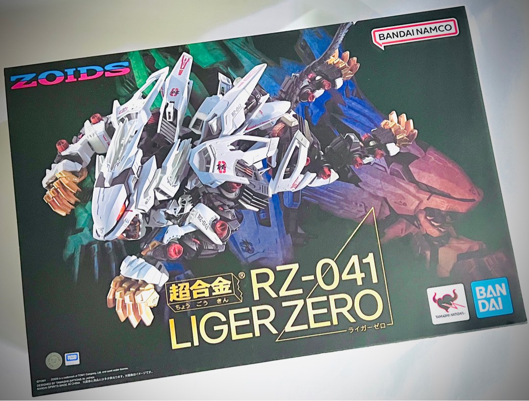 [Ready Stock!] Bandai Chogokin ZOIDS New Century/ZERO RZ-041 Liger Zero ...