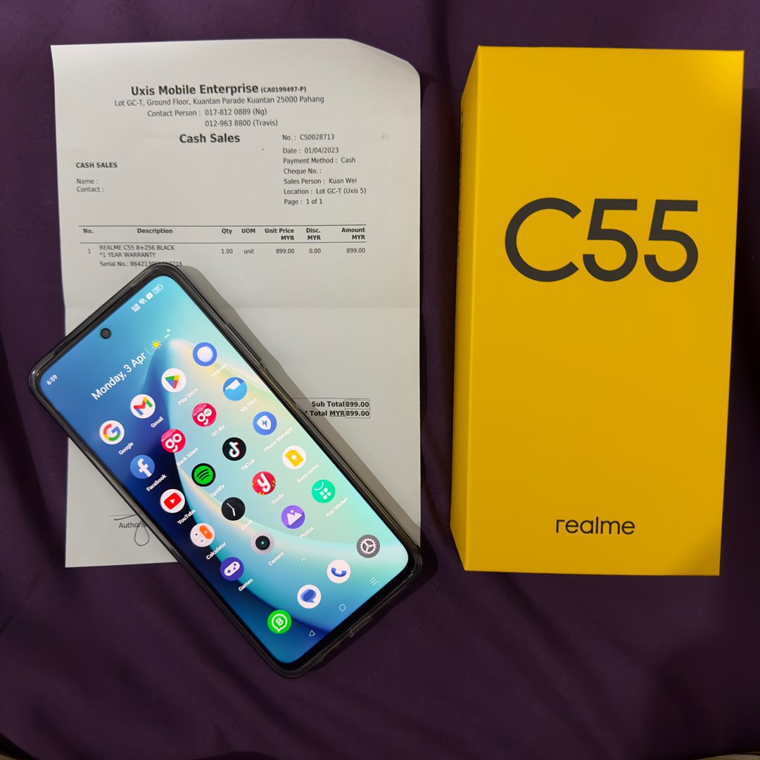 REALME C55 (8+256GB), Mobile Phones & Gadgets, Mobile Phones, Android  Phones, Realme on Carousell