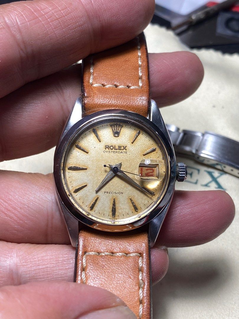 Rolex 6494 hand winding watch