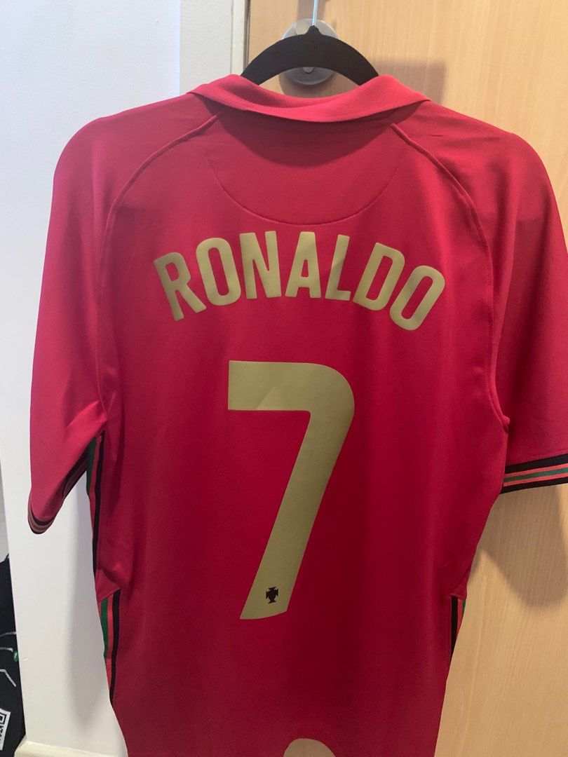 Ronaldo Portugal jersey, Men's Fashion, Activewear on Carousell