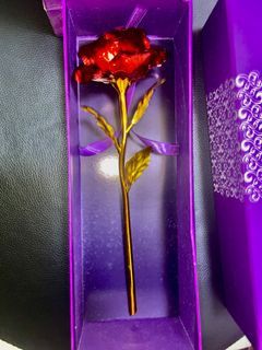 Rose Flower with box and bag