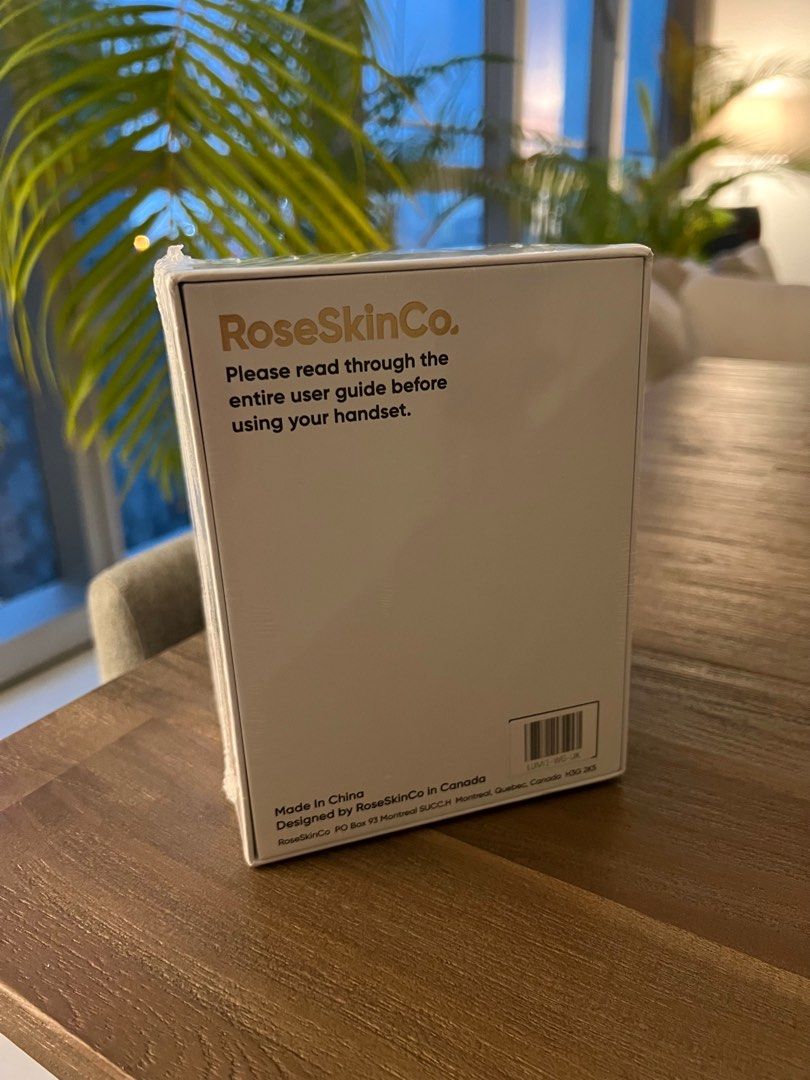 Rose Skin Co Lumi Laser Hair Removal IPL Machine New, Beauty & Personal