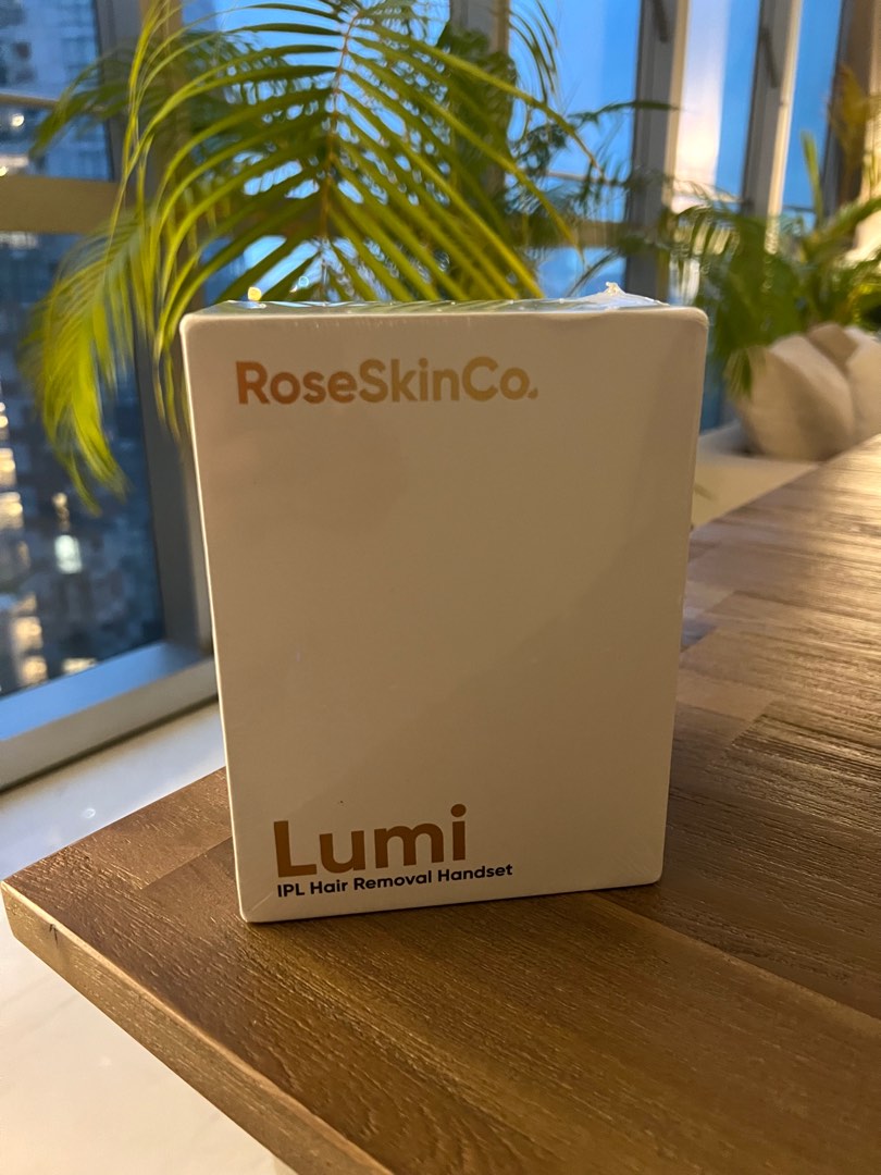 Rose Skin Co Lumi Laser Hair Removal IPL Machine New, Beauty & Personal