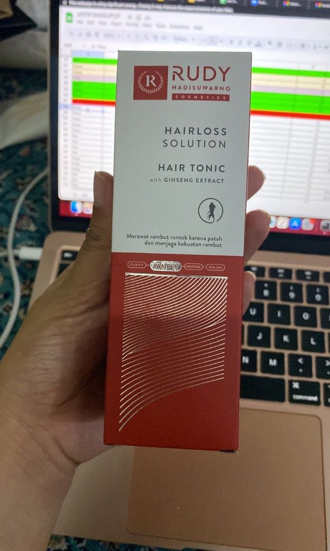 Rudy Hadisuwarno Hairloss Solution Hair Tonic Original on Carousell