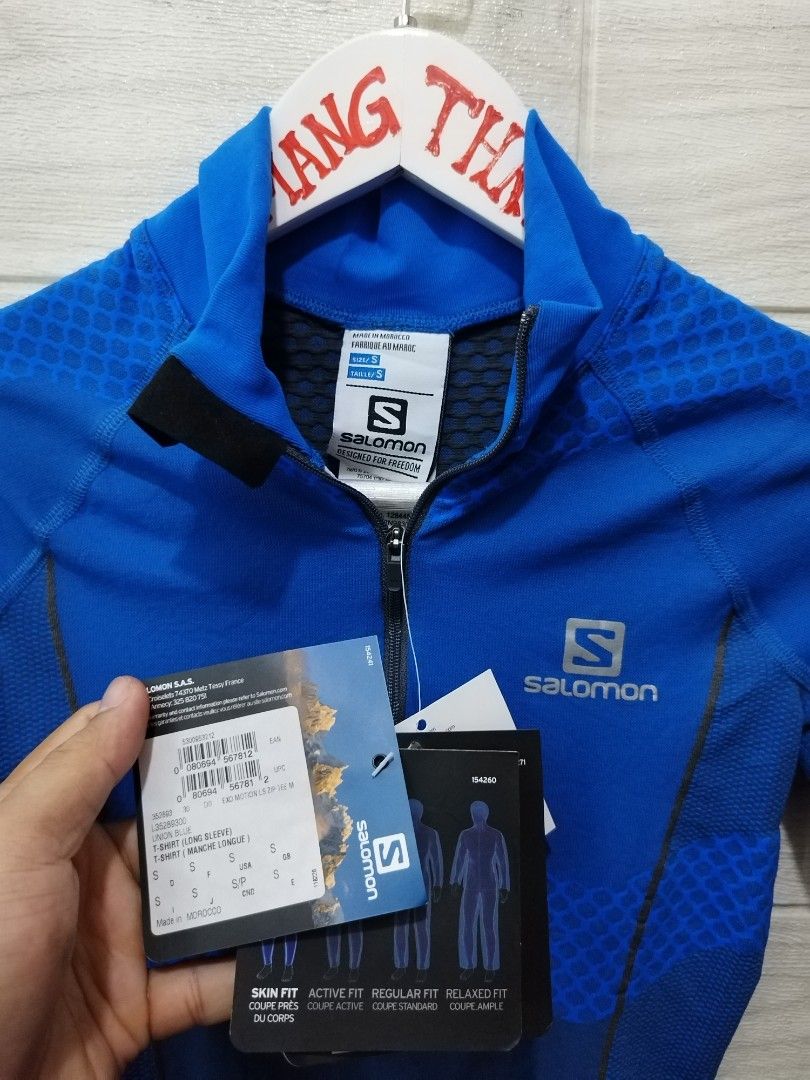 Salomon exo motion half zip shop