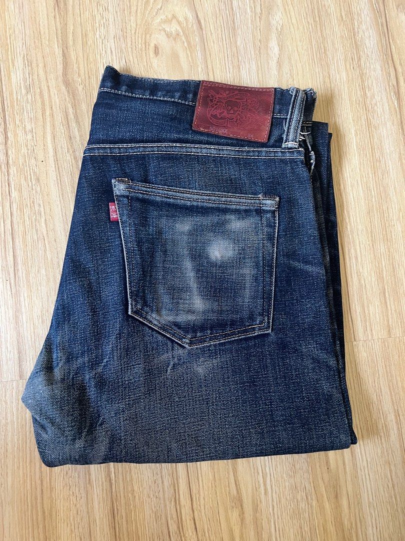 Selvedge denim (Category: Jeans) located in Makati City. Submitted by demonito (Listing ID 1248970526, Image 1). Description: Skull jeans japan 5010xx model slim size 34 .
