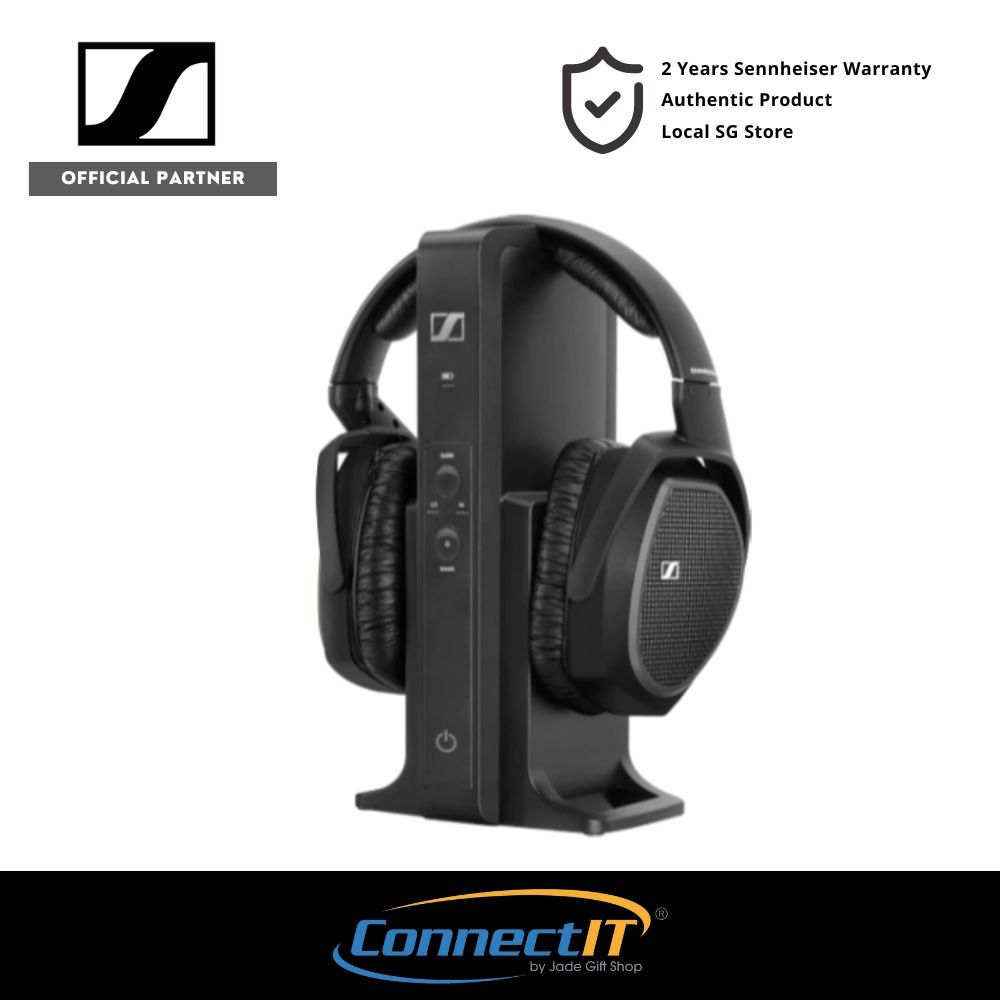 Sennheiser RS175 U Surround Wireless Over Ear Headphones Bass