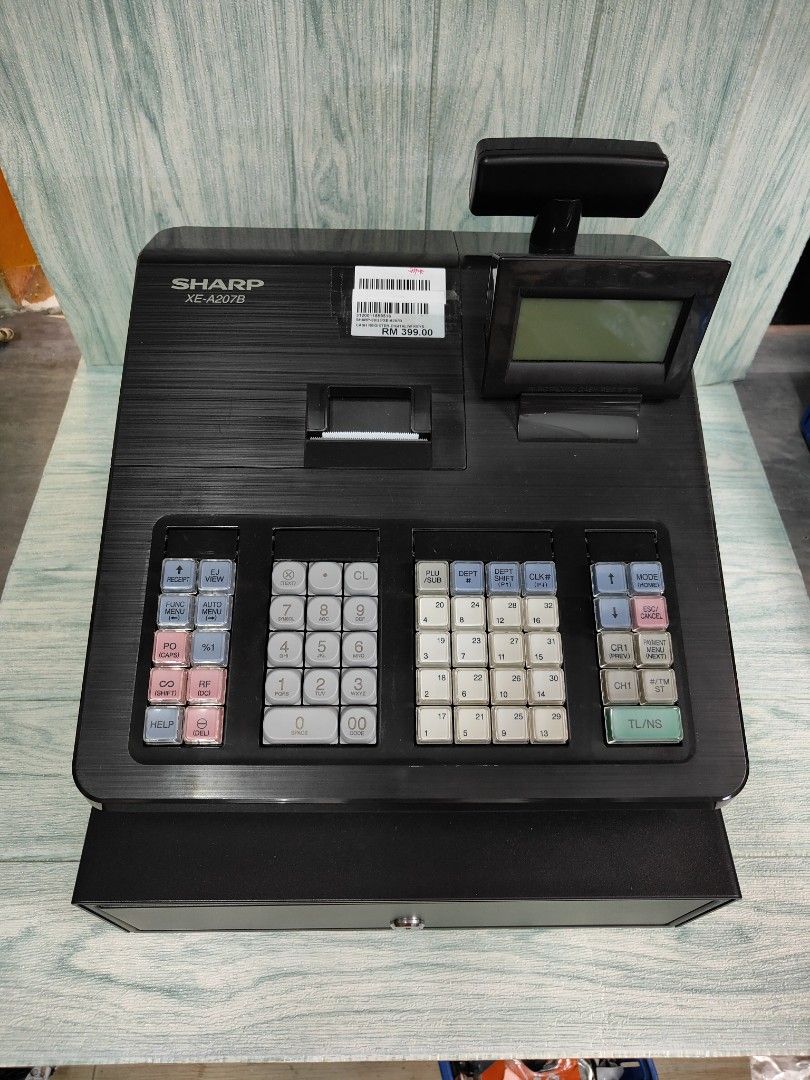 Sharp XEA207B Electric Cash Register Model XE207B, Health