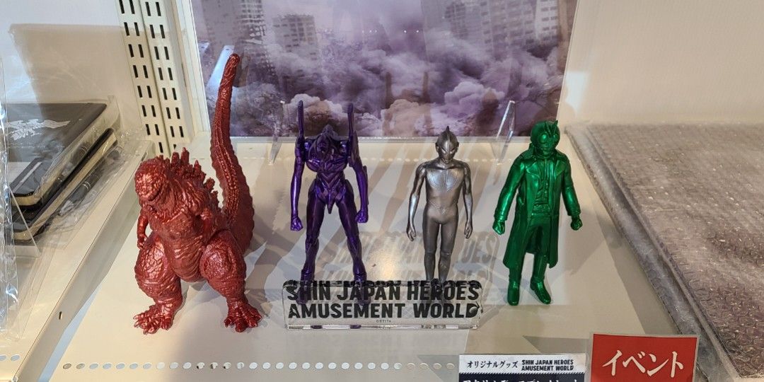 Shin Japan Heroes Universe SJHU 膠公仔shf robot 魂, 興趣及遊戲