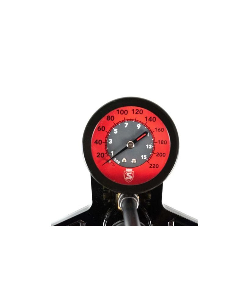 Silca Pista Plus Floor Pump (Grey) For Bicycle and Cycling, Sports