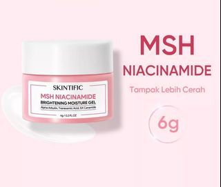 SKINTIFIC MSH Niacinamide Brightening Moisture Gel 6gr