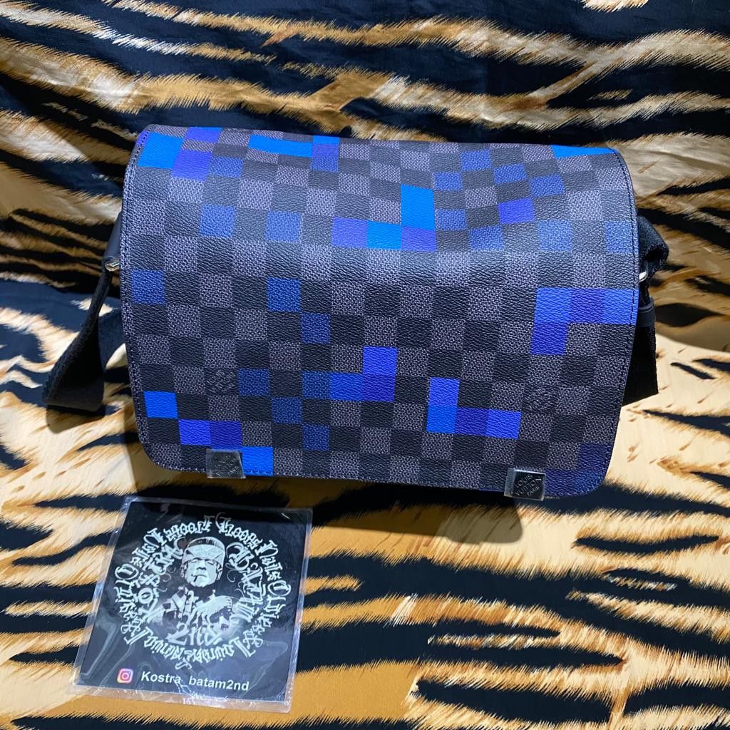 Tas Louis Vuitton damier original, Fesyen Pria, Tas & Dompet , Tas  Selempang di Carousell