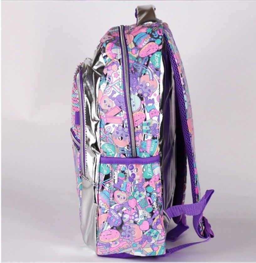 Smiggle back pack with glitter. Anniversary edition. Brand new. Babies Kids Babies Kids Fashion on Carousell