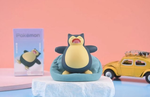 Snorlax Sleeping Shadow Box With Gengar Birthday Pokemon Gift