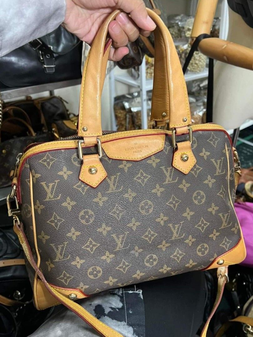 LV RETIRO MONOGRAM TWO WAY BAG, Luxury, Bags & Wallets on Carousell