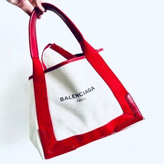 Balenciaga - Cabas Canvas Tote Bag - Female - Tu