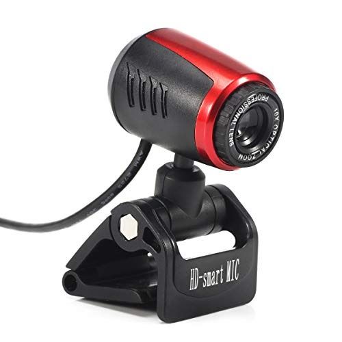 USB Camera, 360° USB Camera, USB2.0 16MP HD Webcam with MIC and Optical  Lens, for Laptops and Desktop Computers, for Skype/MSN