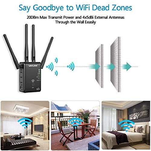Wavlink AC1200 Dual Band WiFi Range Extender, Repeater / Access Point 