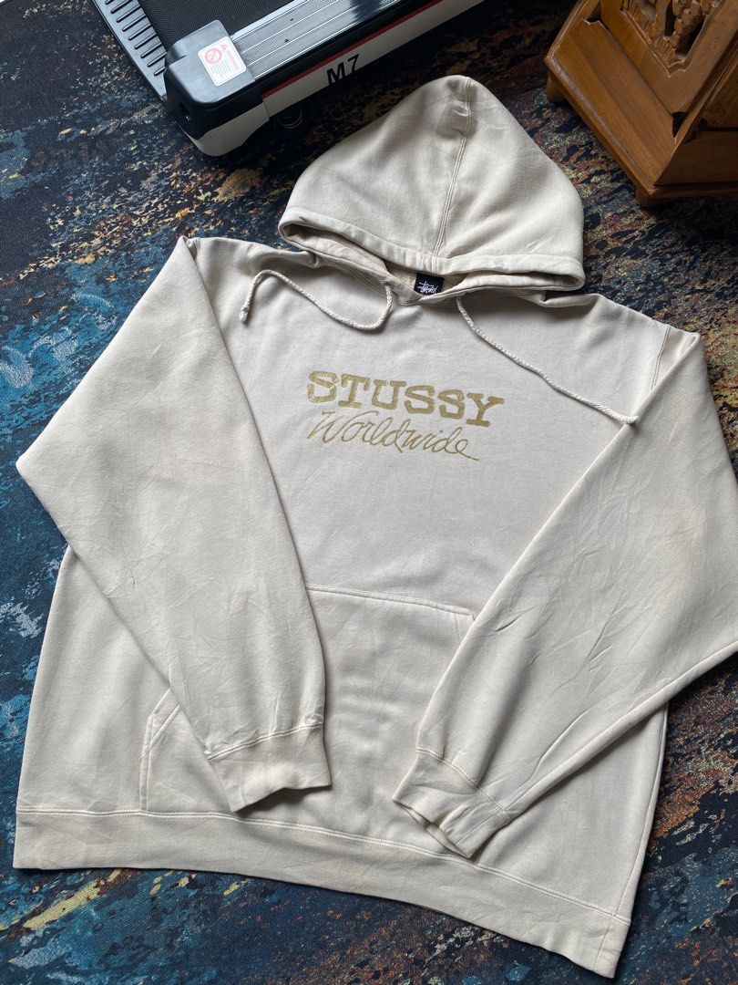 Stussy hoodie Men s Fashion Tops Sets Hoodies on Carousell