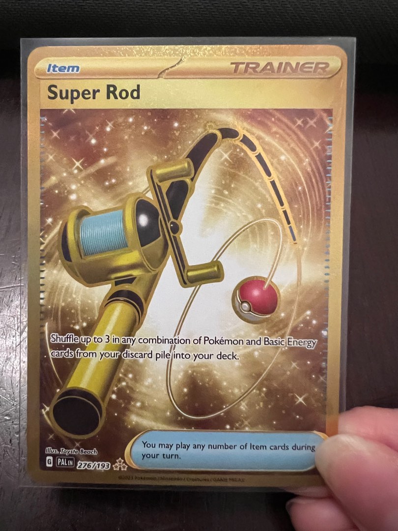 Super Rod 276/193 SV02 Pokémon Ptcg Paldea Evolved (SV02), 興趣及遊戲