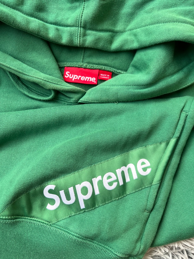 Supreme Corner Label Hooded Sweatshirt