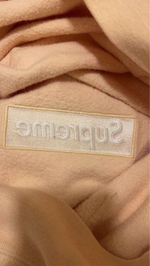 Peach supreme hoodie replica top