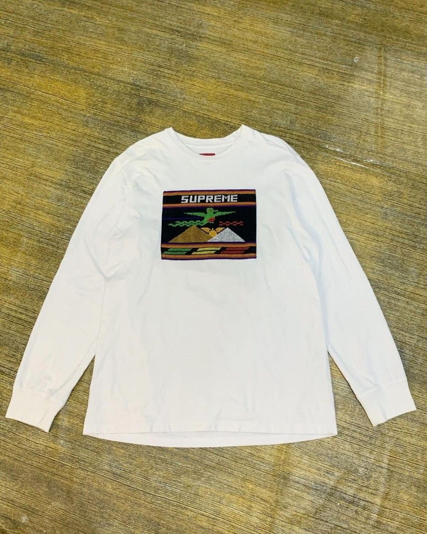 Supreme needlepoint patch 2025